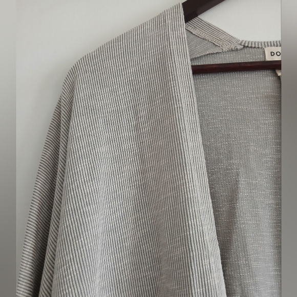 NWT DONNI. Ribbed Open Sweater Coat Cardigan Women's OSFA Taille Unique - Picture 3 of 5